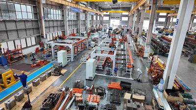 Wuxi Tonghe Machinery Co., Ltd производственная линия производителя