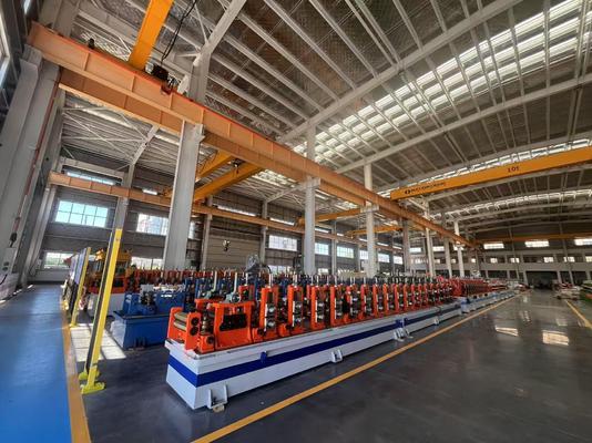 Автоматическая профилирующая машина для монтажа солнечных фотоэлектрических панелей с управлением ПЛК