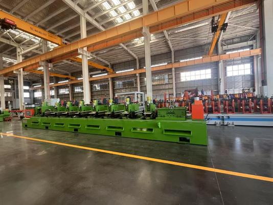 Автоматическая машина для профилирования солнечных фотоэлектрических панелей с сервоприводом и управлением ПЛК